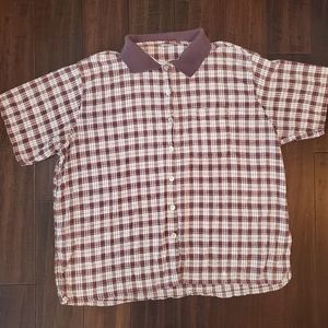 Super Plus by Mahudi Button Down Polo Shirt sz 50